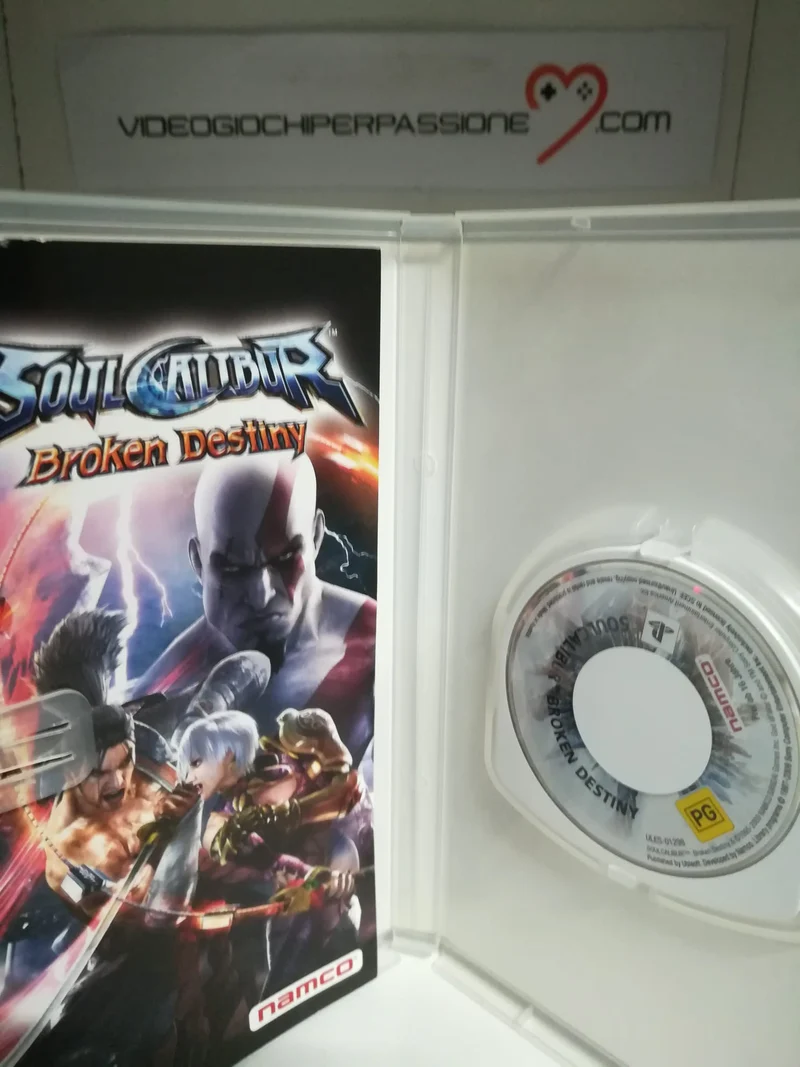 SOUL CALIBUR BROKEN DESTINY PSP (usato garantito)(versione italiana)