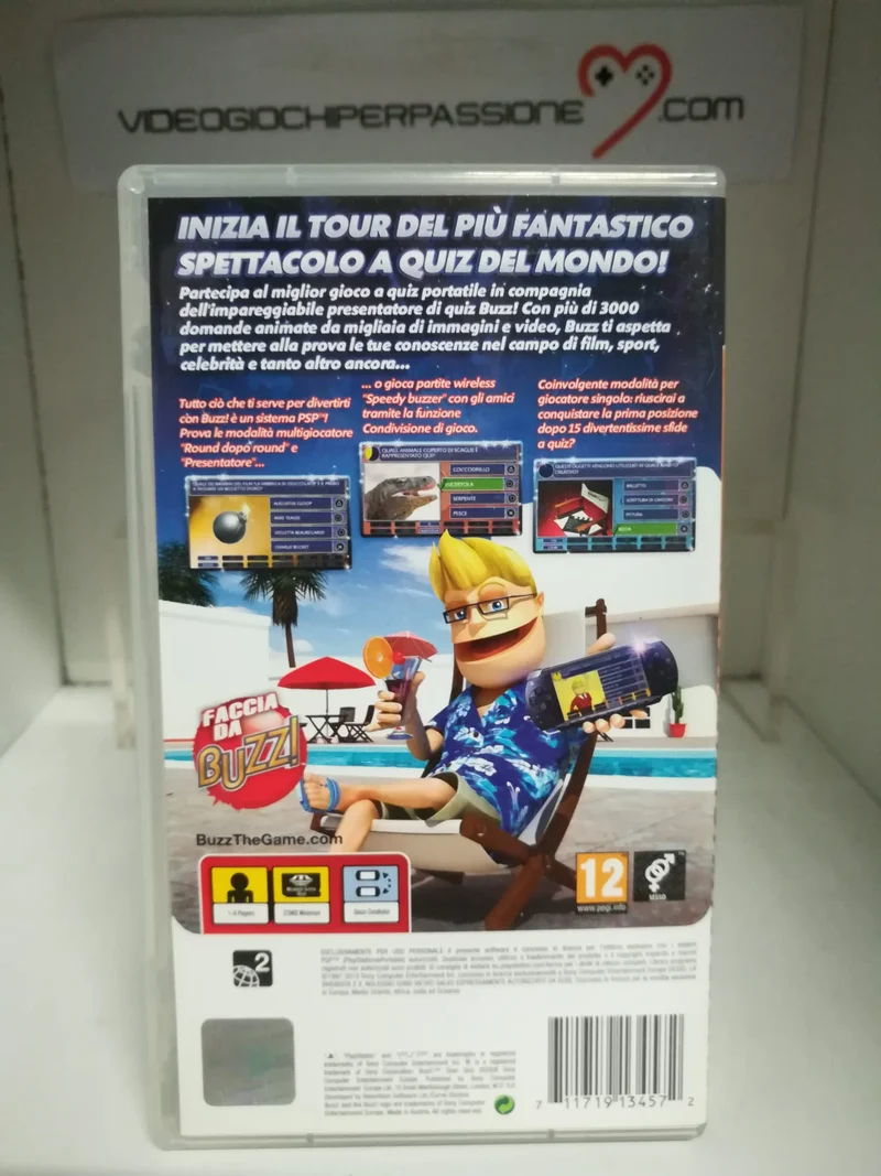 BUZZ! GRAN QUIZ PSP (usato garantito)(versione italiana)
