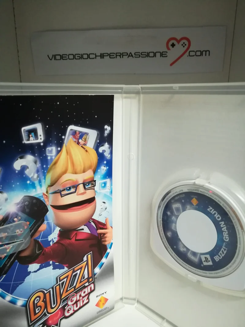 BUZZ! GRAN QUIZ PSP (usato garantito)(versione italiana)