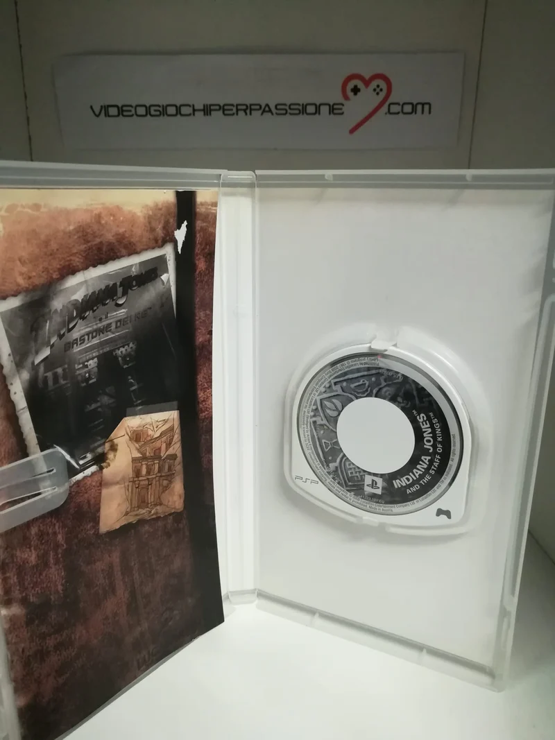 INDIANA JONES E IL BASTONE DEI RE PSP (usato garantito)(completamente in italiano)