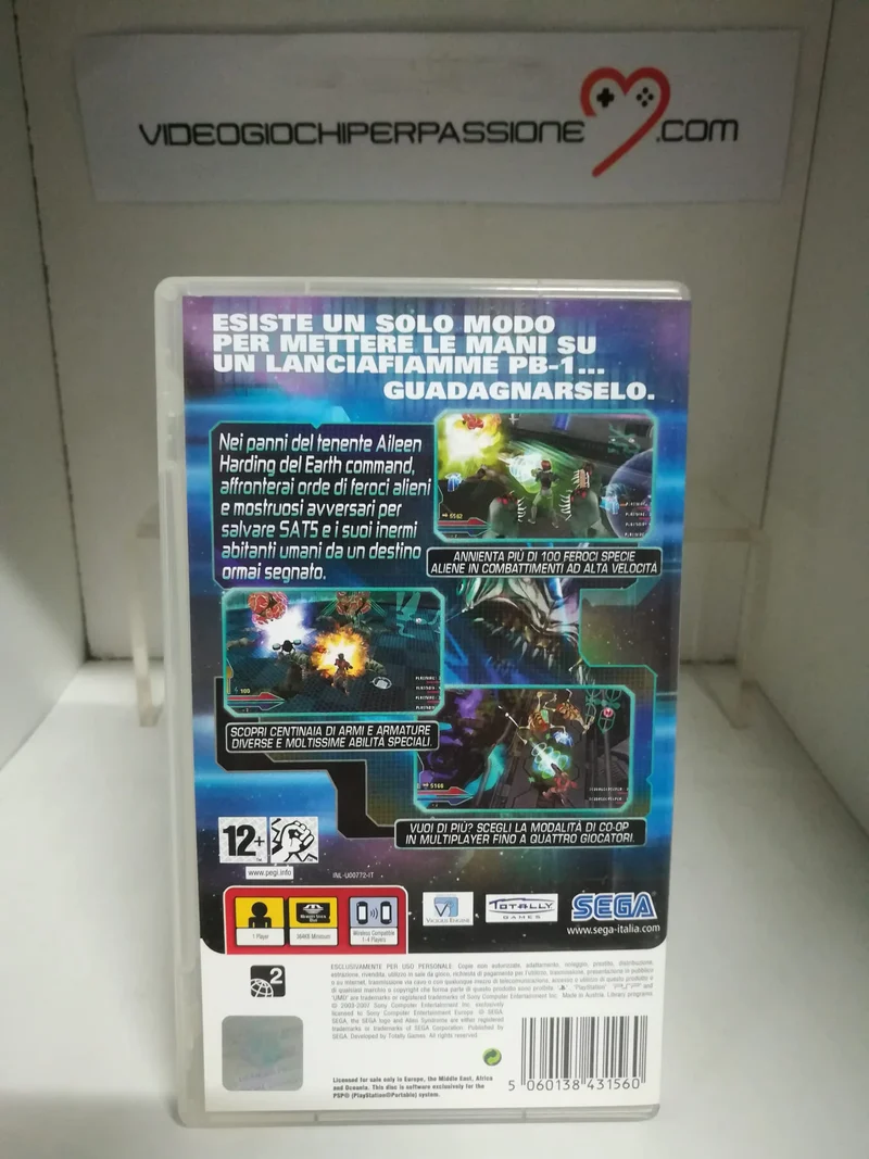 ALIEN SYNDROME PSP (usato garantito)(versione italiana)