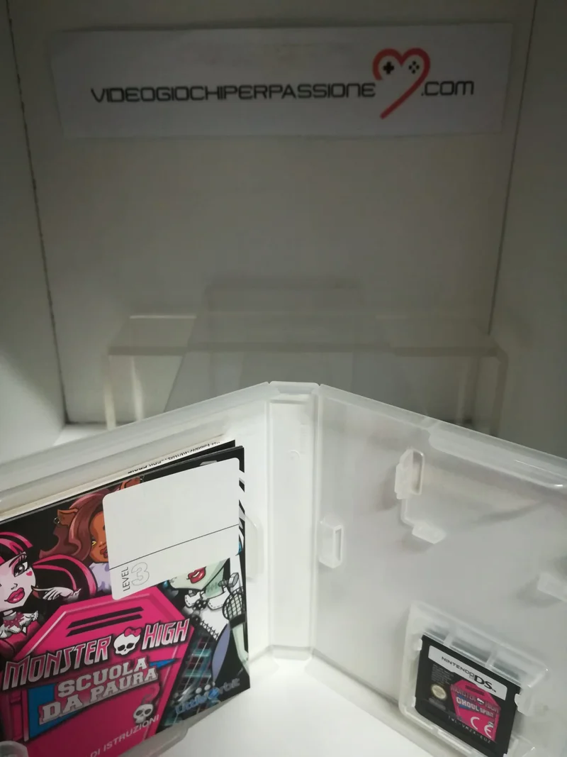 MONSTER HIGH SCUOLA DA PAURA NINTENDO DS (usato garantito)(versione italiana)