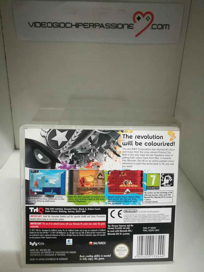 DE BLOB 2 NINTENDO DS (usato garantito)