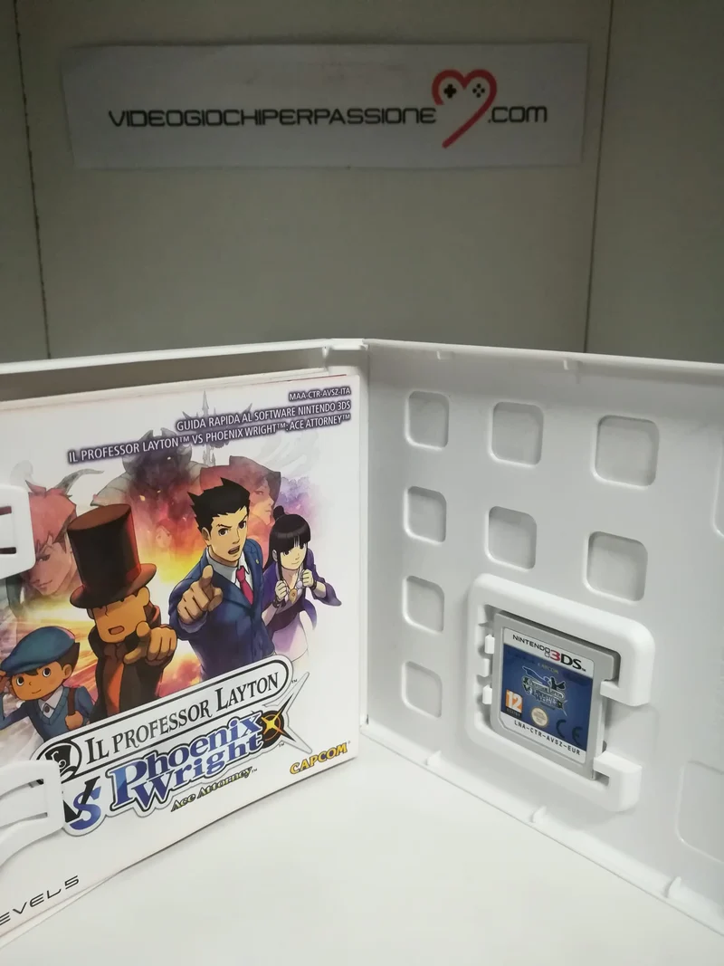 IL PROFESSOR LAYTON VS PHOENIX WRIGHT: ACE ATTORNEY NINTENDO 3DS (usato)(ita.)