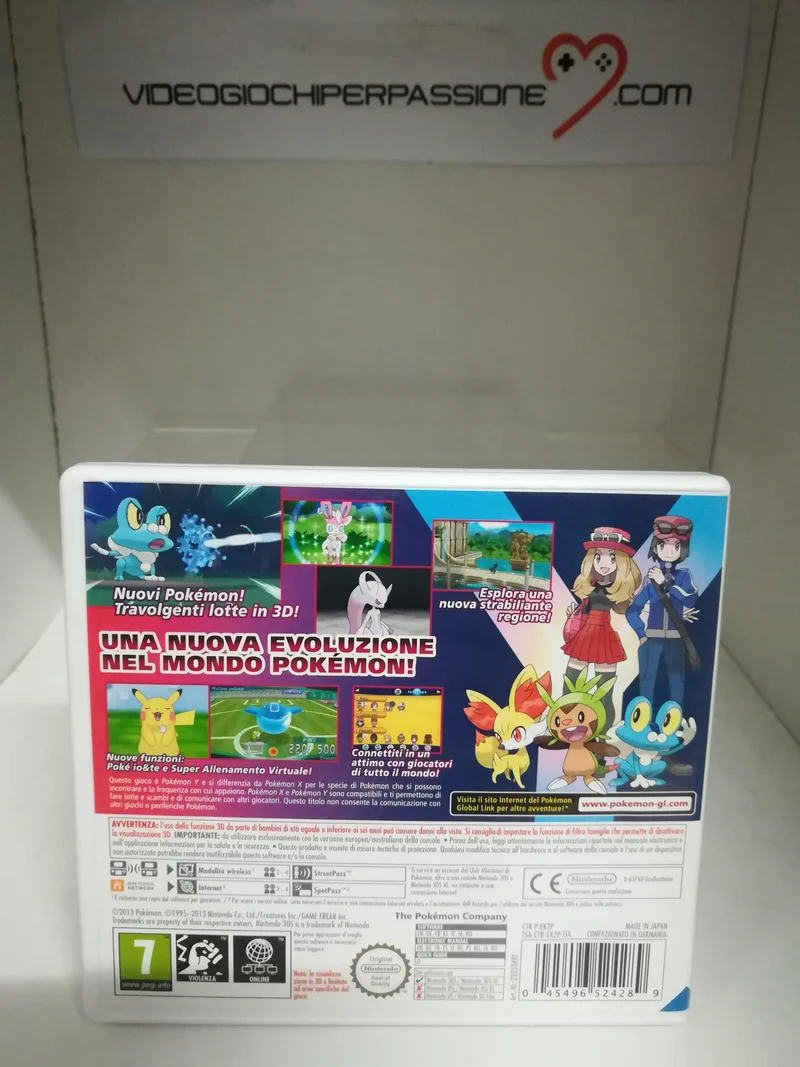 POKEMON Y NINTENDO 3DS (usato garantito)(versione italiana)
