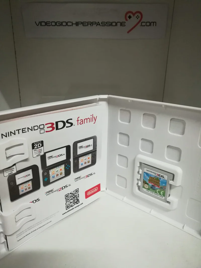 ANIMAL CROSSING NEW LEAF-WELCOME AMIIBO NINTENDO 3DS (usato versione ita.)