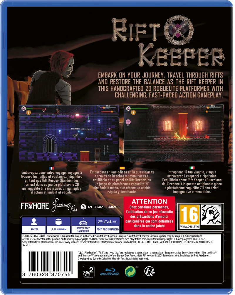 Rift Keeper Playstation 4