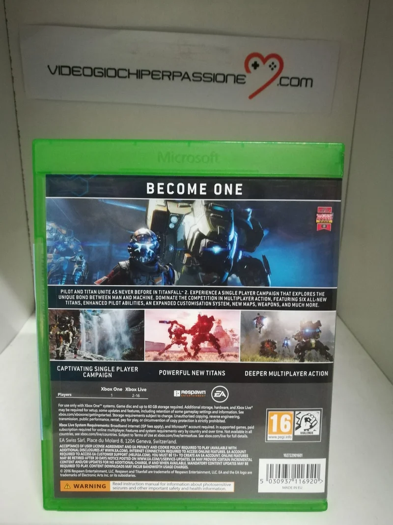 TITANFALL 2 XBOX ONE (usato garantito)