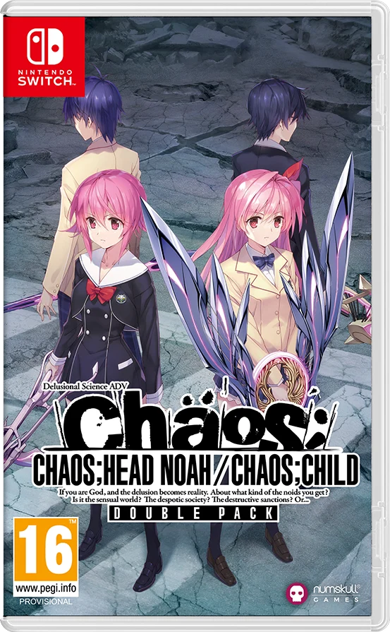 CHAOS;HEAD NOAH / CHAOS;CHILD DOUBLE PACK Steel Book Edition Nintendo Switch Edizione Europea