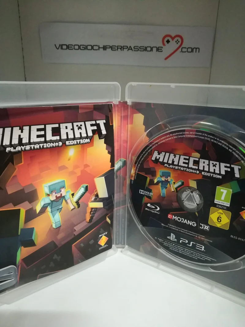 MINECRAFT PLAYSTATION 3 EDITION PS3 (usato garantito)