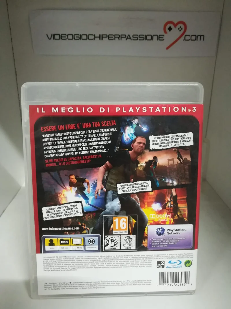 inFAMOUS 2 PS3 (usato garantito)