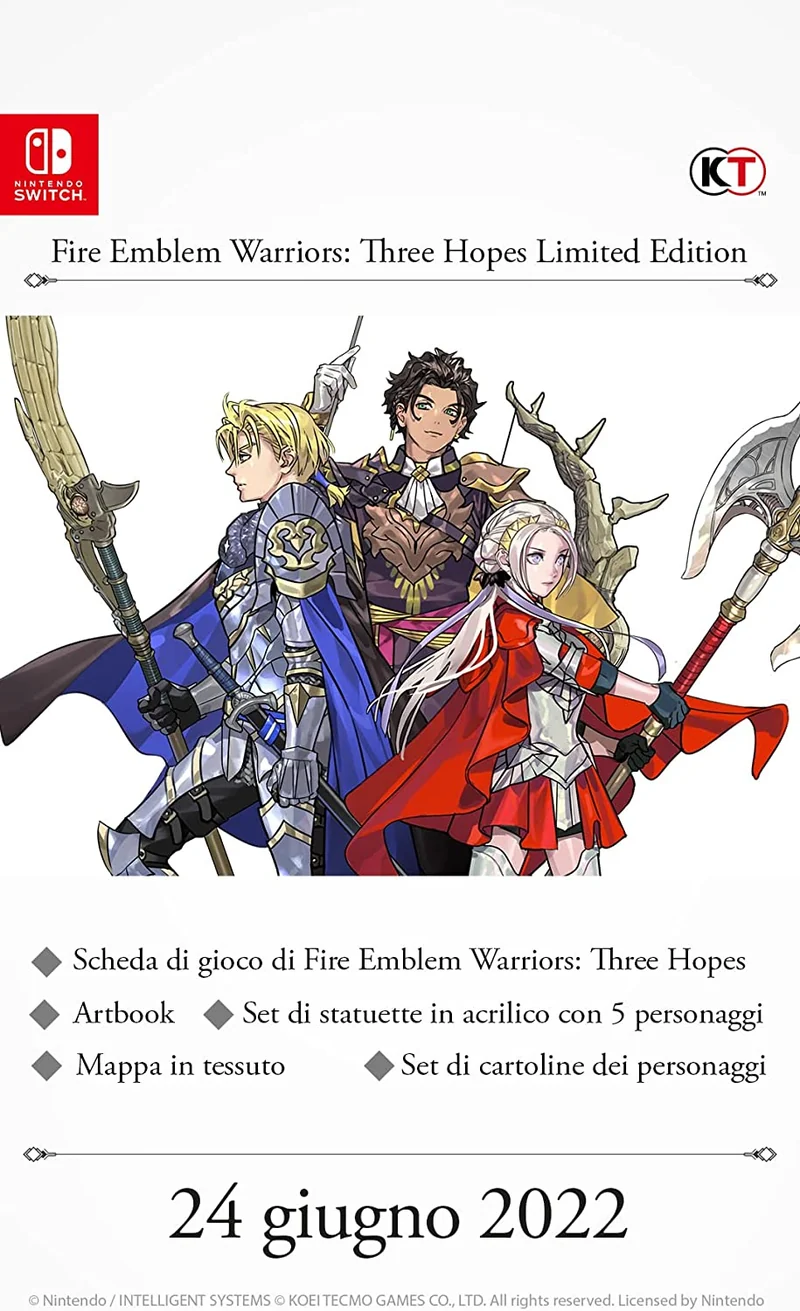 Fire Emblem Warriors: Three Hopes - Collector's Limited - Nintendo Switch