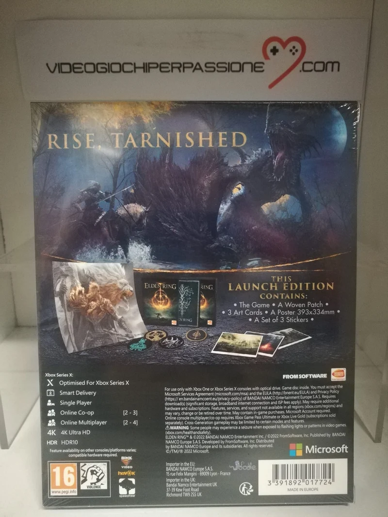 Elden Ring Launch Edition XBOX SERIE X-ONE Edizione Europea
