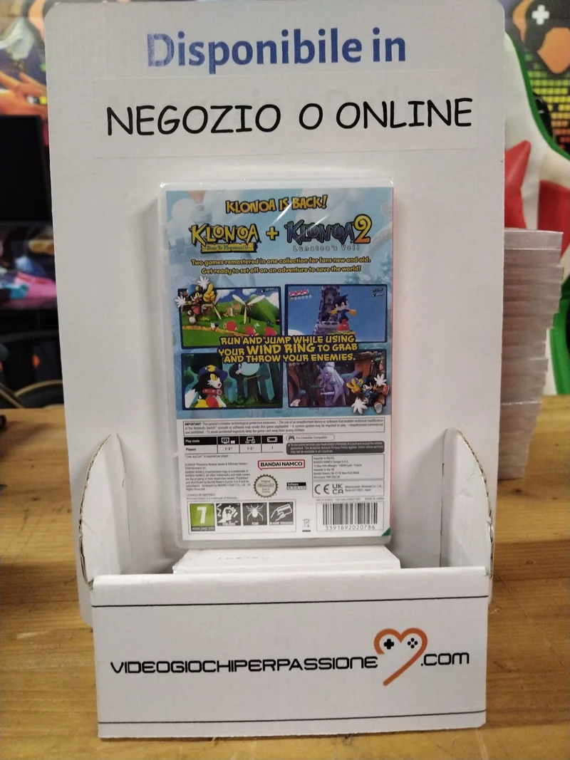 Klonoa Phantasy Reverie Series Nintendo Switch Edizione Europea