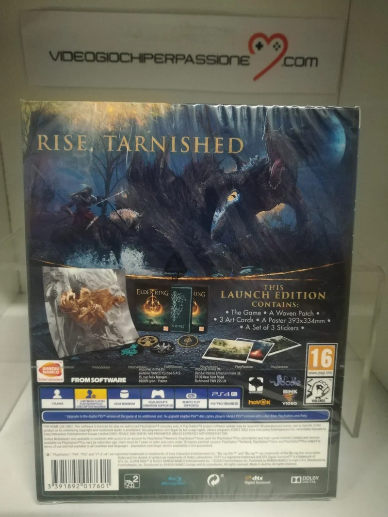 Elden Ring Launch Edition Playstation 4 Edizione Europea