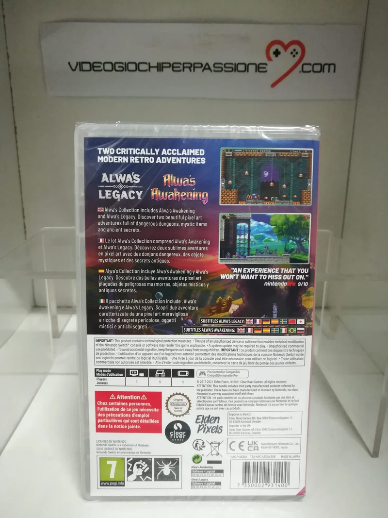 ALWA 'S COLLECTION NINTENDO SWITCH VERSIONE EUROPEA