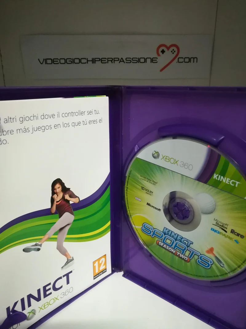 KINECT SPORTS STAGIONE 2 XBOX 360 (usato)(completamente in italiano)