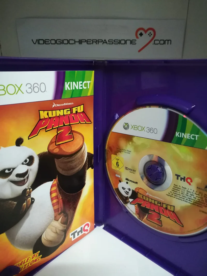 KINECT KONG FU PANDA 2 XBOX 360 (usato)(ver. italiana)