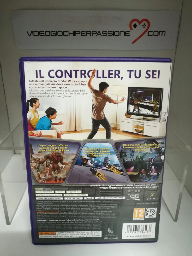 KINECT STAR WARS XBOX 360 (usato garantito)