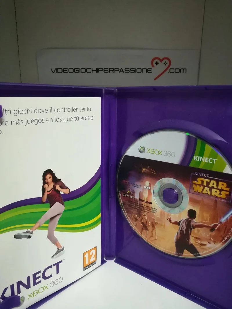 KINECT STAR WARS XBOX 360 (usato garantito)