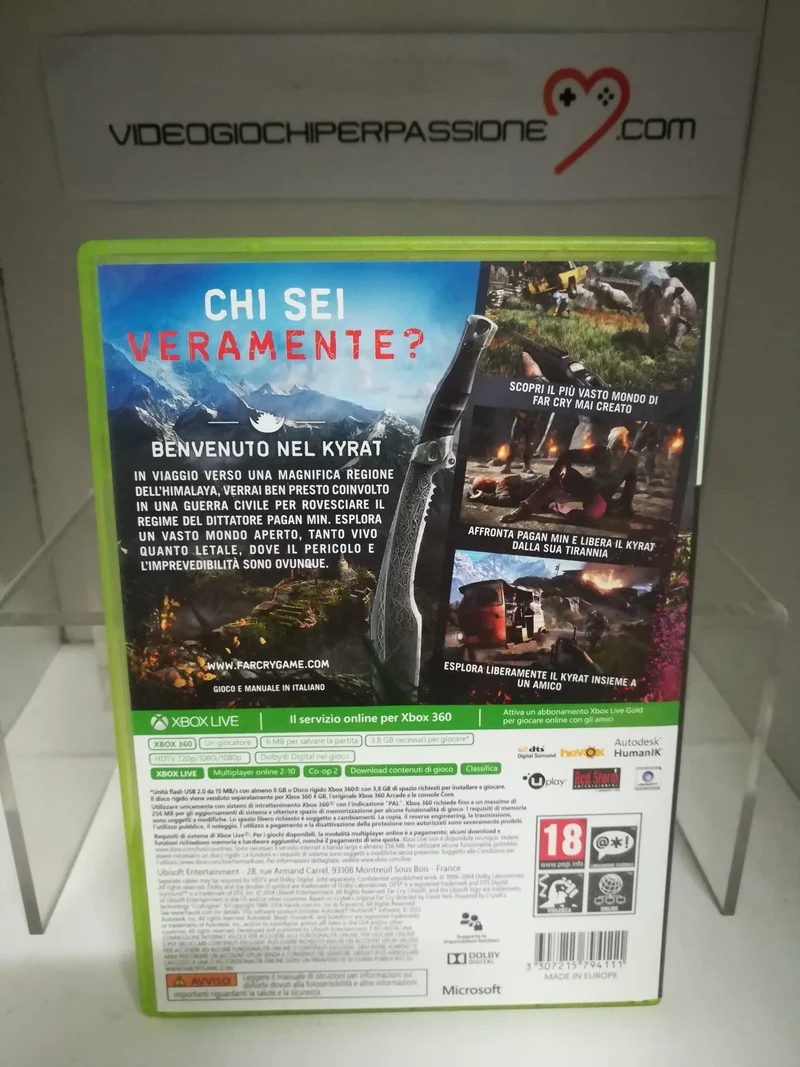 FARCRY 4 XBOX 360 (usato garantito)(versione italiana)