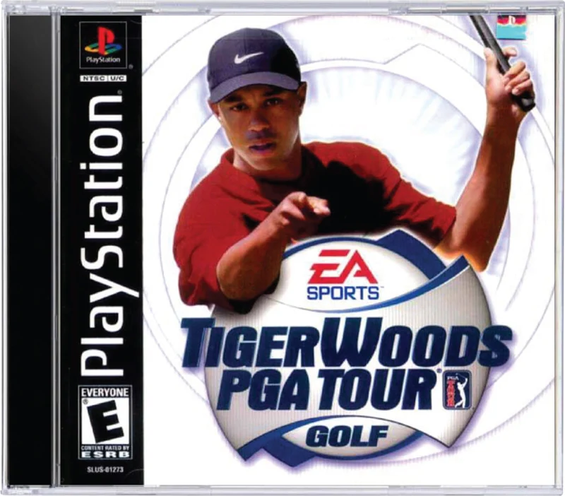 Tiger Woods PGA Tour Golf - Sony PlayStation 1 (PS1)