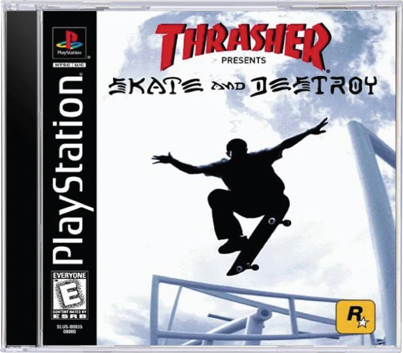 Thrasher Skate and Destroy - Sony PlayStation 1 (PS1)
