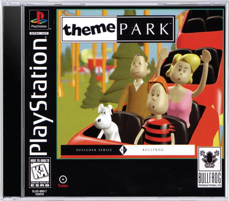 Theme Park - Sony PlayStation 1 (PS1)