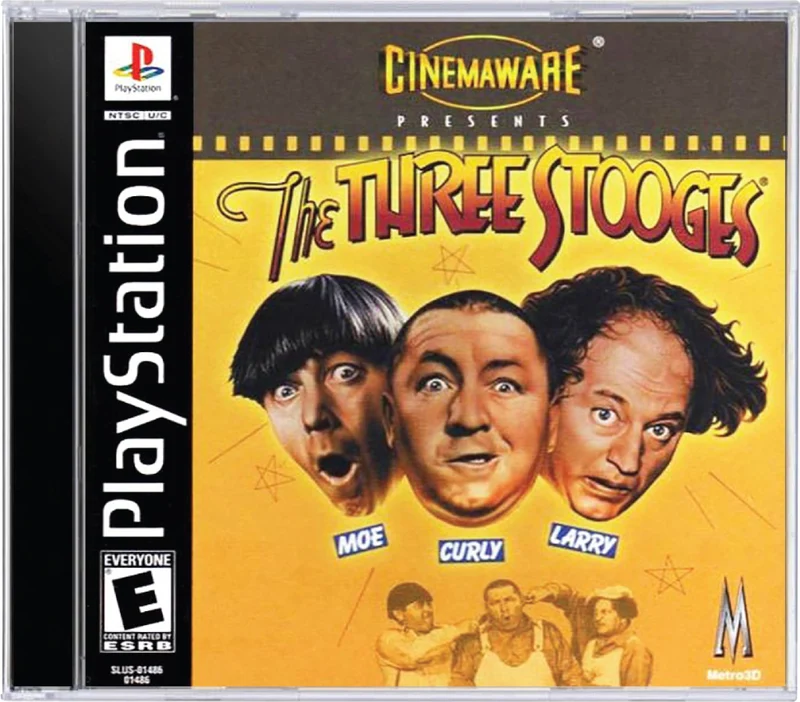 The Three Stooges - Sony PlayStation 1 (PS1)