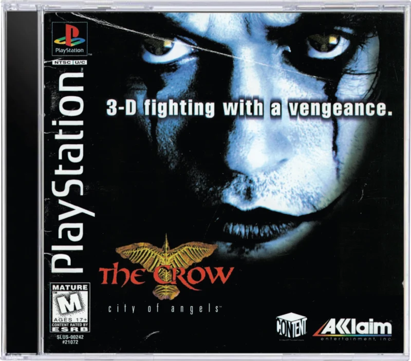 The Crow City of Angels - Sony PlayStation 1 (PS1)