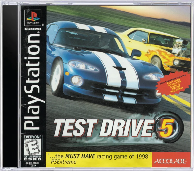 Test Drive 5 - Sony PlayStation 1 (PS1)