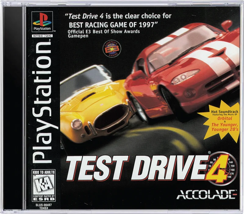 Test Drive 4 - Sony PlayStation 1 (PS1)