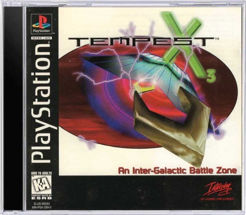 Tempest X3 An Inter-Galactic Battle Zone - Sony PlayStation 1 (PS1)