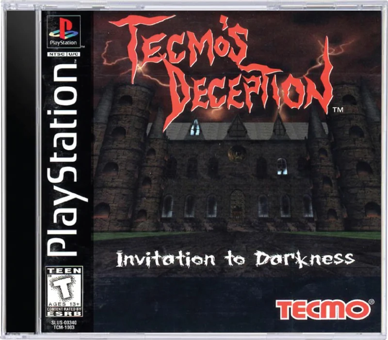 Tecmo's Deception Invitation to Darkness - Sony PlayStation 1 (PS1)
