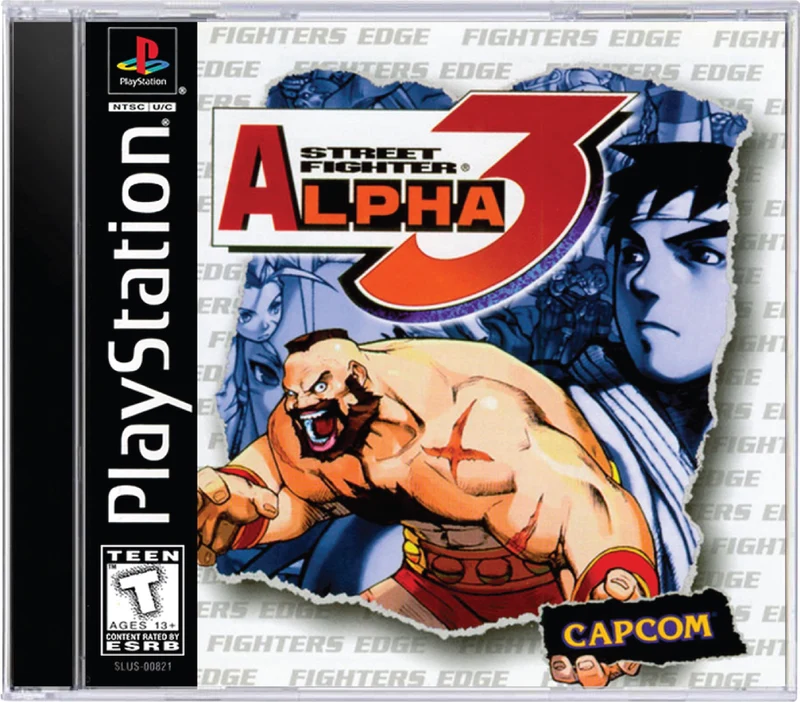 Street Fighter Alpha 3 - Sony PlayStation 1 (PS1)