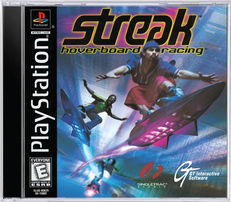 Streak Hoverboard Racing - Sony PlayStation 1 (PS1)
