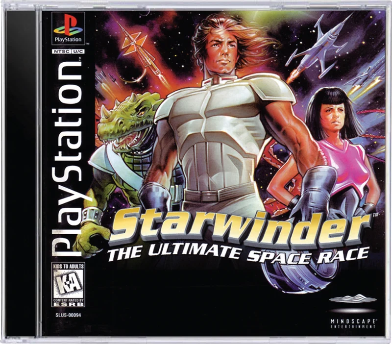 Starwinder the Ultimate Space Race - Sony PlayStation 1 (PS1)
