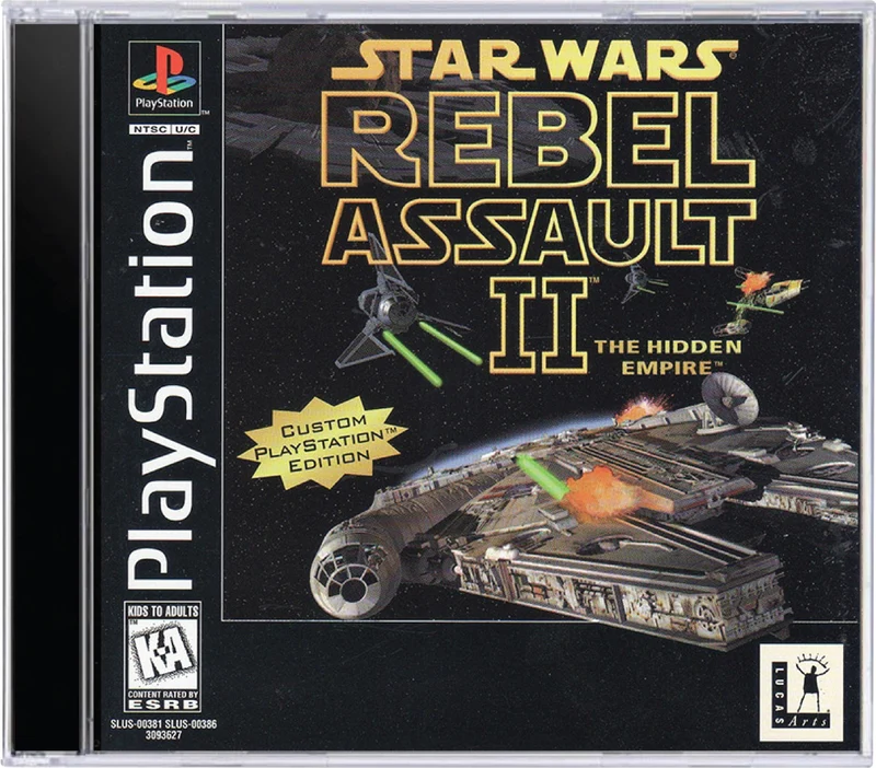 Star Wars Rebel Assault 2 - Sony PlayStation 1 (PS1)