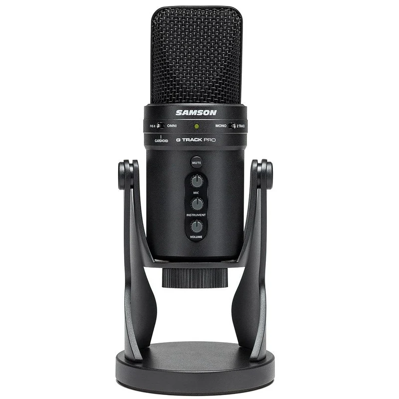 Samson G-Track Pro Professional USB Microphone w/ Audio Interface