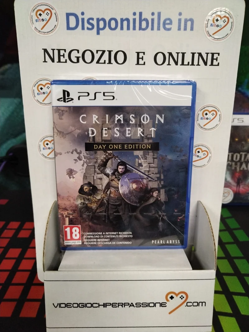 Crimson Desert Day One Edition Playstation 5 Edizione Italiana Spagnola