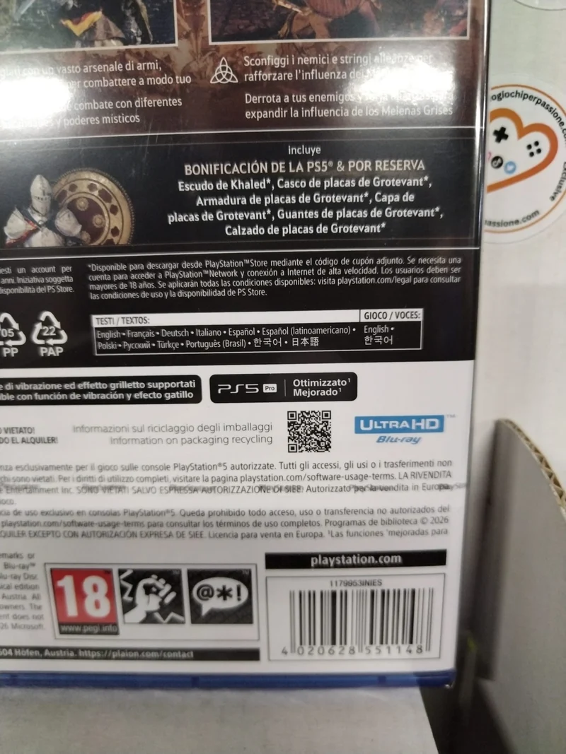 Crimson Desert Day One Edition Playstation 5 Edizione Italiana Spagnola