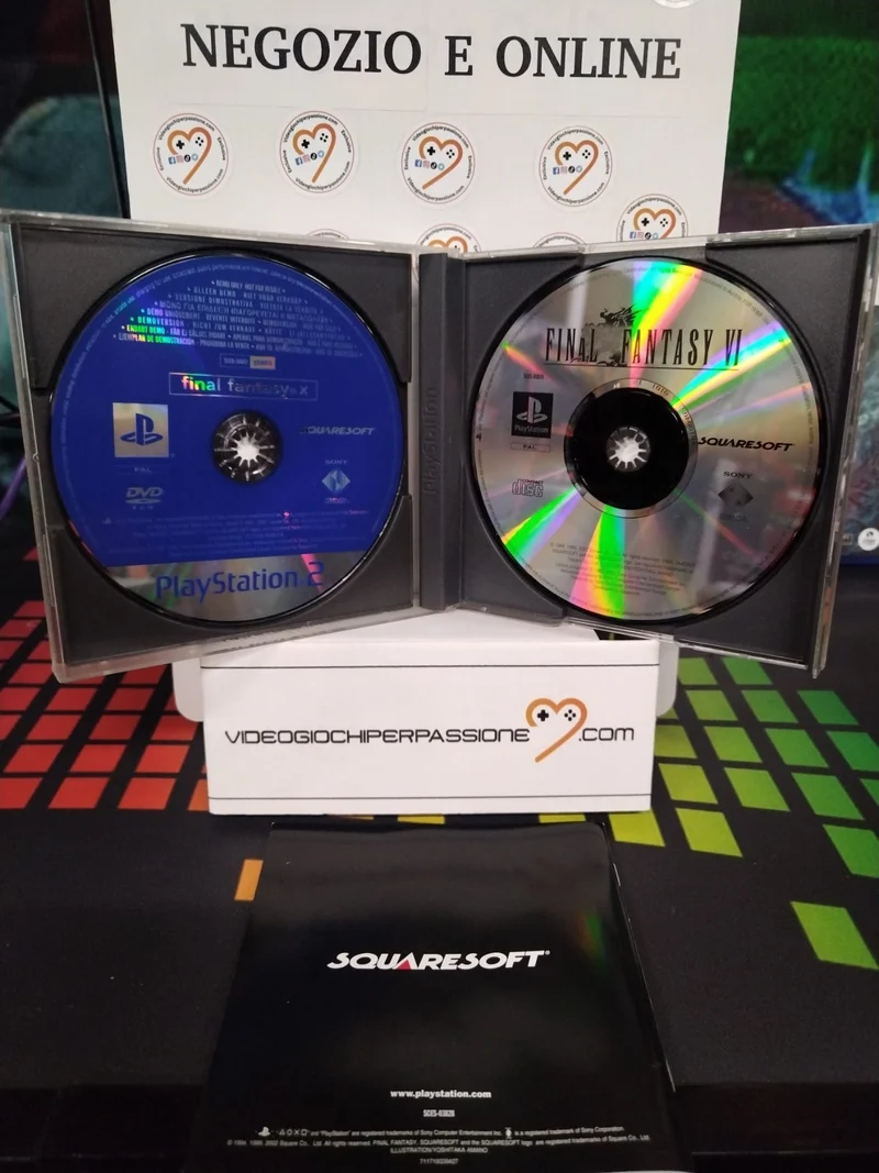 Final Fantasy VI 6 PS1 (usato garantito)(versione italiana)(completo)