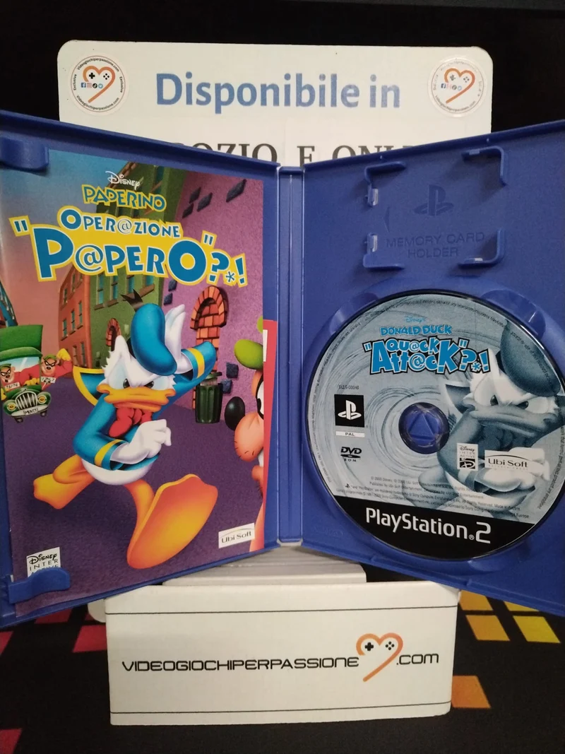 Disney Paperino Operazione Papero Ps2 (usato garantito)(ver. europea)