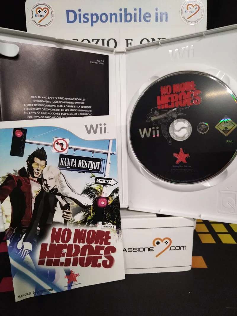 No More Heroes Nintendo Wii (usato garantito)(ver. italiana)