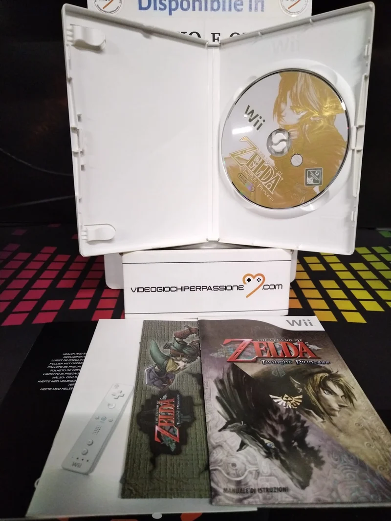 The Legend of Zelda Twilight Princess Nintendo WII (usato)(ver. italiana)