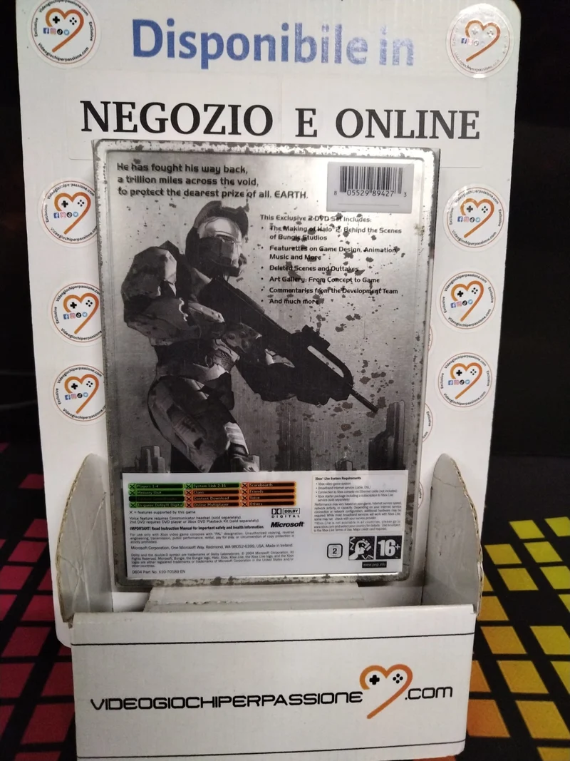Halo 2: Limited Collector's Edition XBOX (usato garantito)(ver. europea)