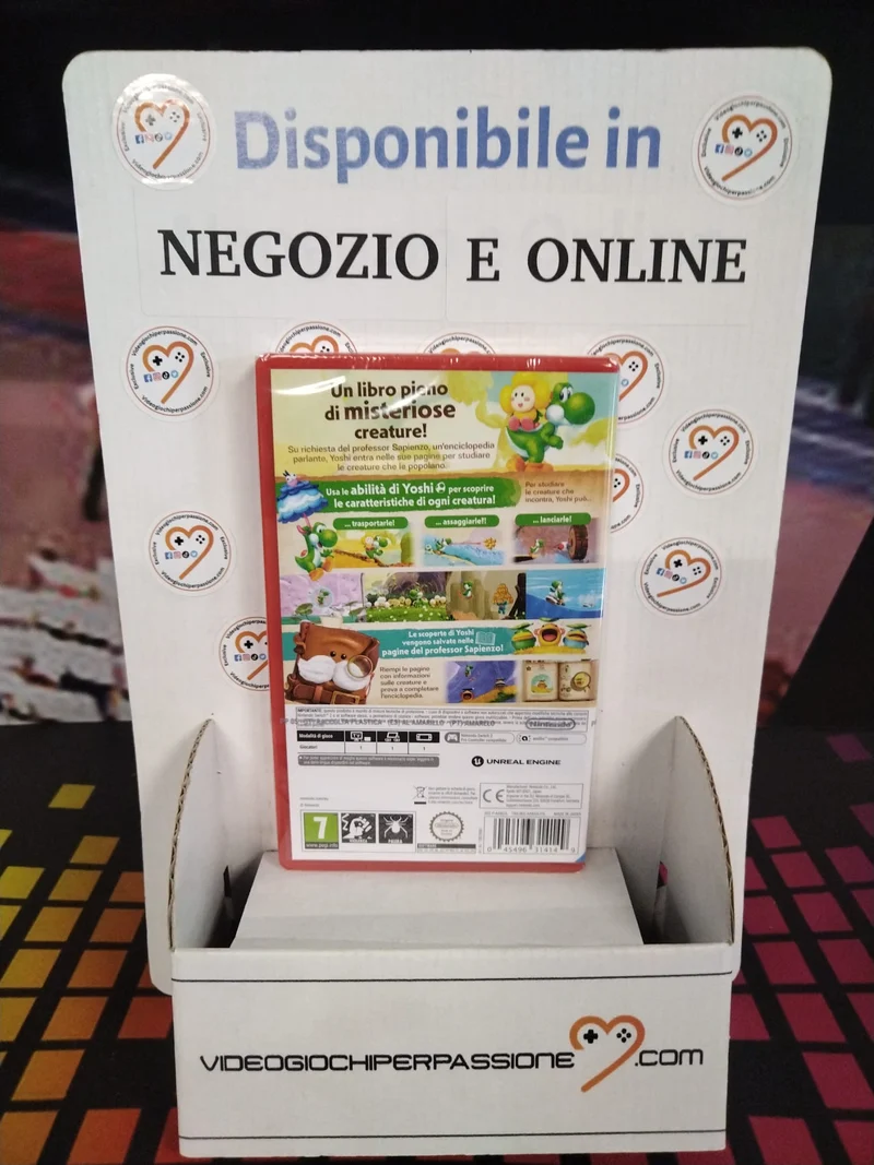Yoshi and the Mysterious Book Nintendo Switch 2 Edizione Italiana