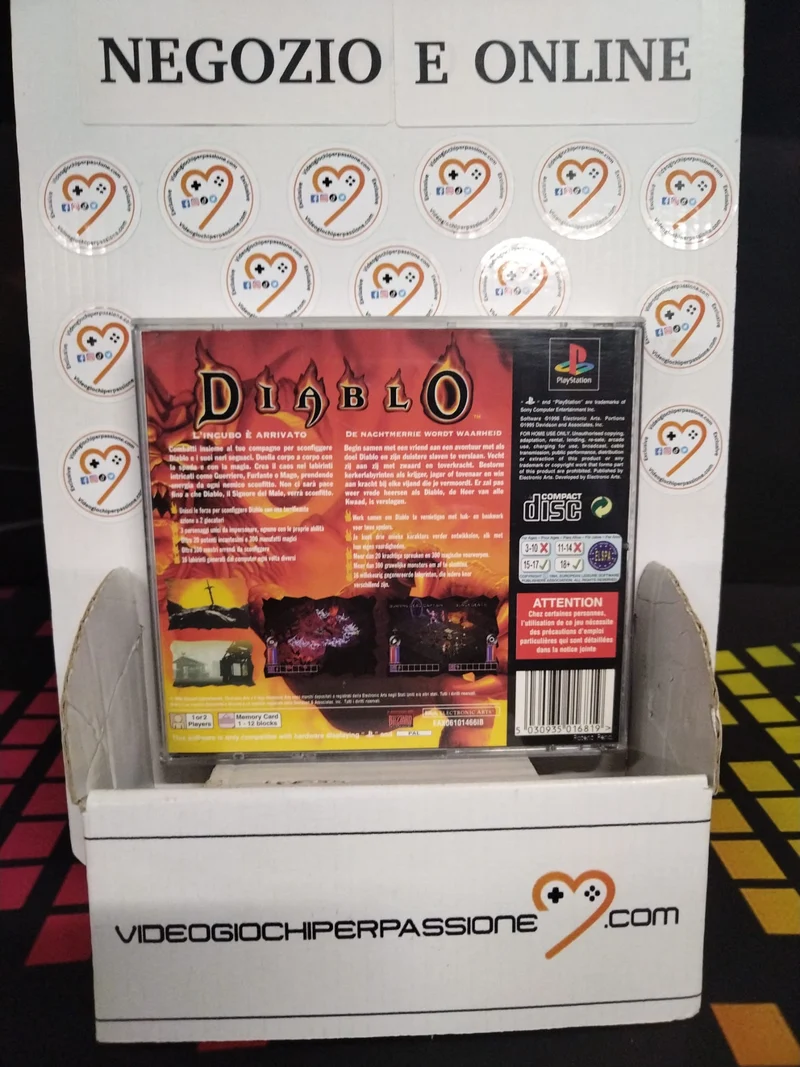 Diablo PlayStation 1 (usato garantito)(versione italiana)