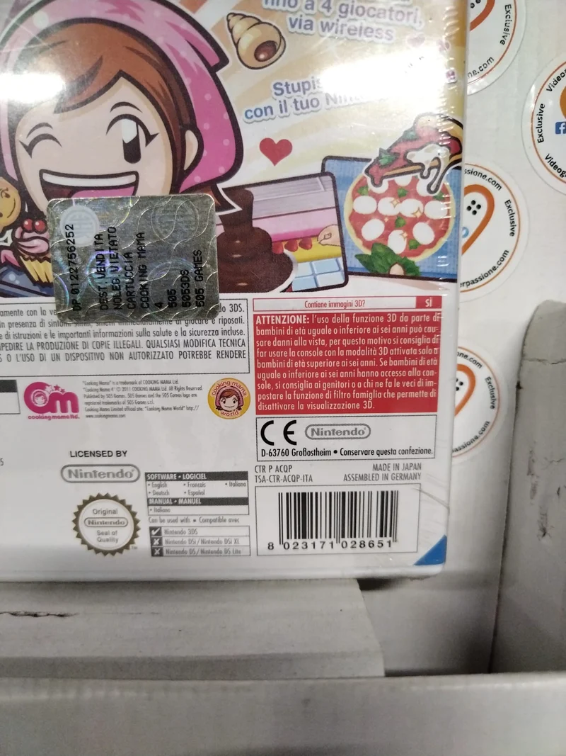 Cooking Mama 4 Nintendo 3DS (ver. italiana)