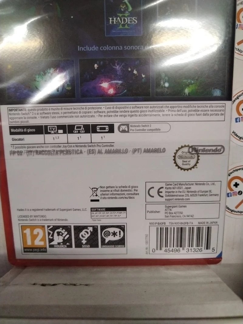 Hades 2 Nintendo Switch 2 Edition (ver. italiana)